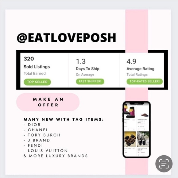 Lou & Grey Striped Dress Size Medium - Picture 8 of 10